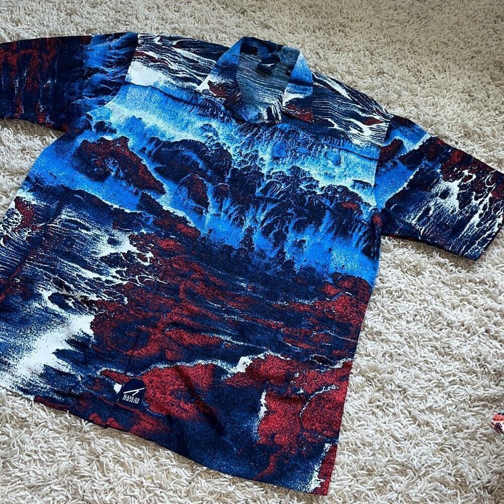Vintage Original Karl Kani Button Up Shirt Mens Large